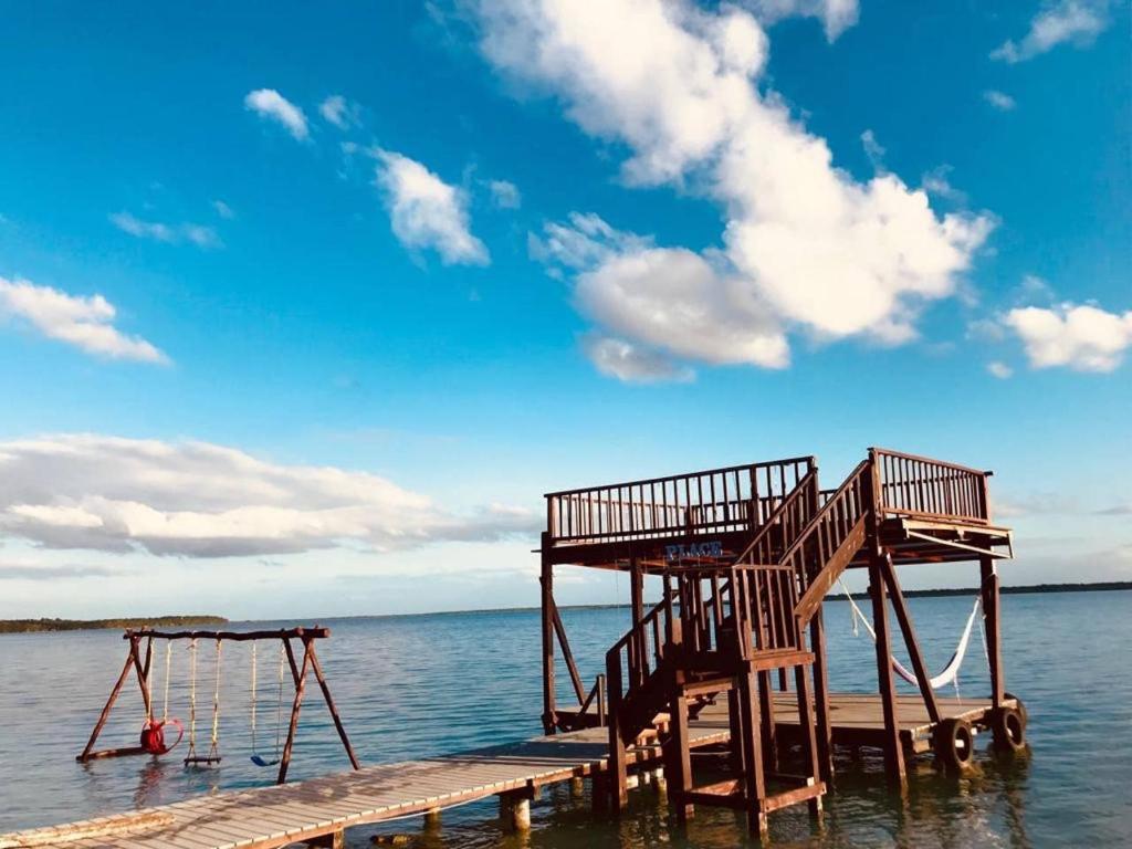 Coras'S Place Bacalar Kültér fotó